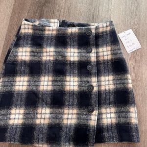 Soft plaid skirt from Forever 21